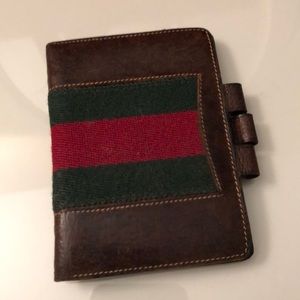 VINTAGE GUCCI ADDRESS BOOK/WALLET